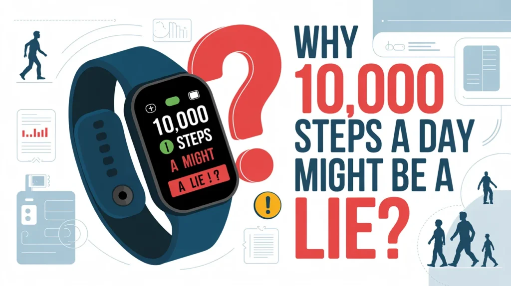 Why 10,000 Steps a Day Might Be a Lie?